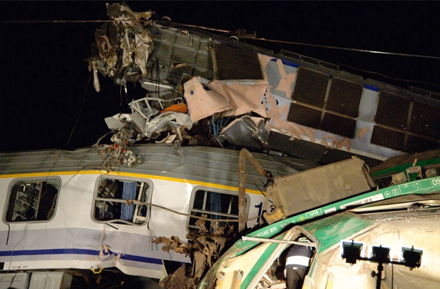 Katastrofa kolejowa: nie żyje 16 osób