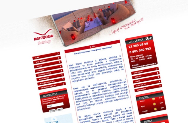 Ponad 120 turystów, którzy wyjechali na wakacje do Hurghady z chorzowskiego biura podróży Mati World Holidays, nie może wrócić do Polski - informuje portal gazeta.pl. Nie ma dla nich samolotu. Biuro tłumaczy, że sprawa wiąże się z upadłością OLT.
