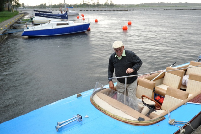 Taxi wodne. Fot. Łukasz Szełemej [Radio Szczecin] Wodna taksówka kursuje po Odrze [ZDJĘCIA]