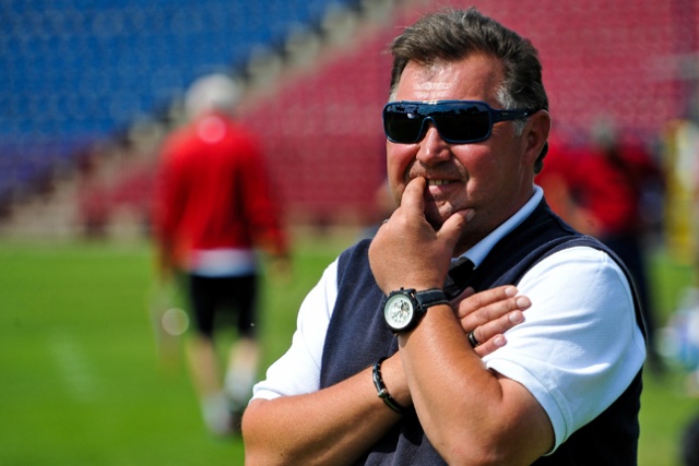 Pogoń Szczecin - Flota Świnoujście. Fot. Łukasz Szełemej [Radio Szczecin] Ostatni sprawdzian na remis [ZDJĘCIA]