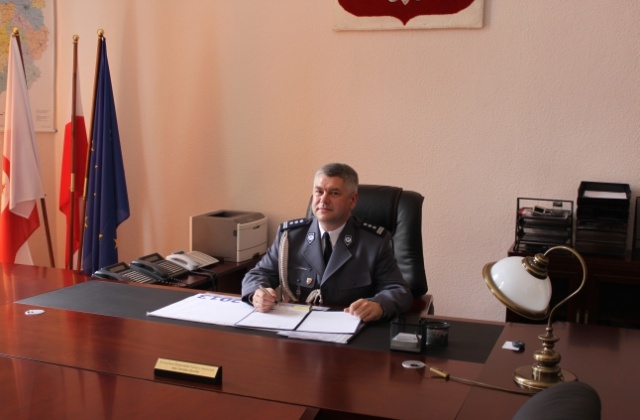 Zachodniopomorska policja ma nowego komendanta. Jest nim Jarosław Sawicki. Fot. Materiały KWP. Nowy komendant jest. Są też pierwsze wyzwania