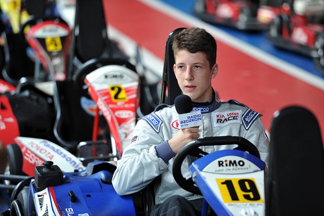 Paweł Krężelok na torze. Fot. Łukasz Szełemej [Radio Szczecin] Tak trenuje wicemistrz świata [ZDJĘCIA, WIDEO]