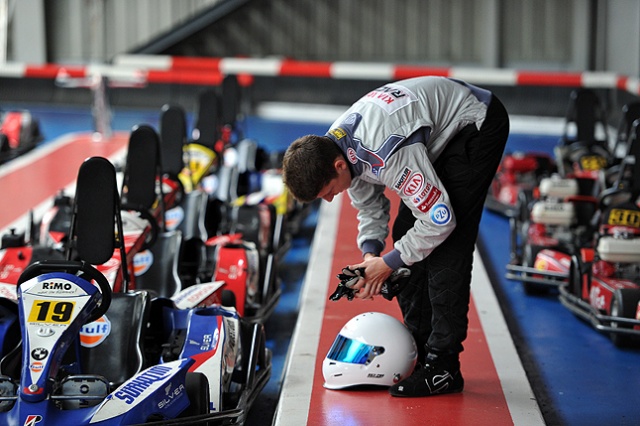 Paweł Krężelok na torze. Fot. Łukasz Szełemej [Radio Szczecin] Tak trenuje wicemistrz świata [ZDJĘCIA, WIDEO]
