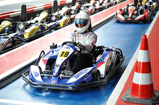 Paweł Krężelok na torze. Fot. Łukasz Szełemej [Radio Szczecin] Tak trenuje wicemistrz świata [ZDJĘCIA, WIDEO]