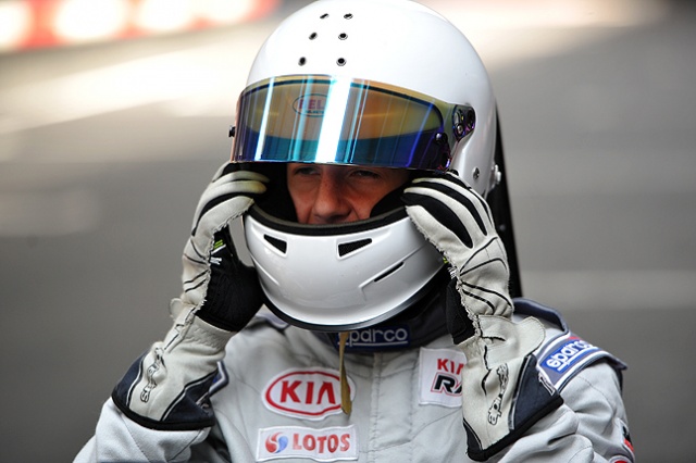 Paweł Krężelok na torze. Fot. Łukasz Szełemej [Radio Szczecin] Tak trenuje wicemistrz świata [ZDJĘCIA, WIDEO]