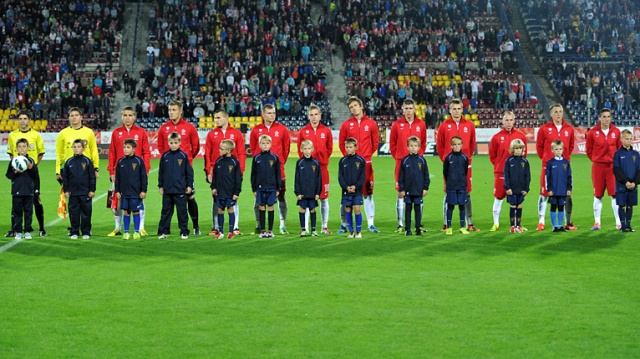 Polska - Włochy. Fot. Łukasz Szełemej [Radio Szczecin] U20: Polacy ulegli Włochom [DUŻO ZDJĘĆ]