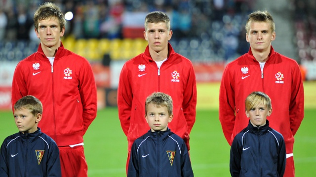 Polska - Włochy. Fot. Łukasz Szełemej [Radio Szczecin] U20: Polacy ulegli Włochom [DUŻO ZDJĘĆ]
