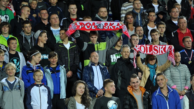 Polska - Włochy. Fot. Łukasz Szełemej [Radio Szczecin] U20: Polacy ulegli Włochom [DUŻO ZDJĘĆ]