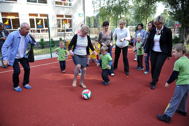 Przedszkolna Mini Paraolimpiada. Fot. Łukasz Szełemej [Radio Szczecin] Dla tych dzieci nie ma barier [ZDJĘCIA]