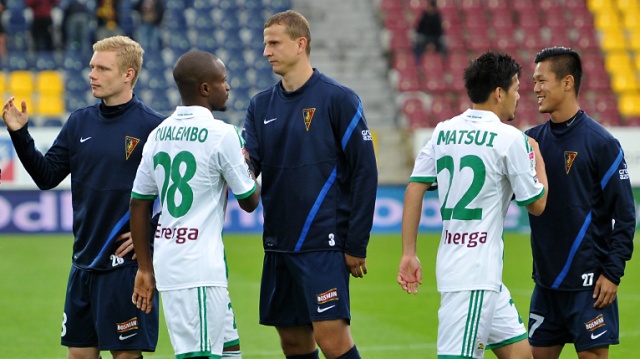 Pogoń Szczecin zremisowała z Lechią Gdańsk 1:1 w meczu 7. kolejki piłkarskiej ekstraklasy. Fot. Łukasz Szełemej [Radio Szczecin] Uratowali remis w ostatniej minucie [ZDJĘCIA, WIDEO]