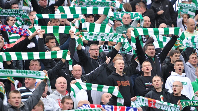 Pogoń Szczecin zremisowała z Lechią Gdańsk 1:1 w meczu 7. kolejki piłkarskiej ekstraklasy. Fot. Łukasz Szełemej [Radio Szczecin] Uratowali remis w ostatniej minucie [ZDJĘCIA, WIDEO]