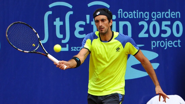 P. Riba - P. Starace - fot. Łukasz Szełemej [Radio Szczecin] Hiszpańsko-ukraiński finał Pekao Szczecin Open [ZDJĘCIA]