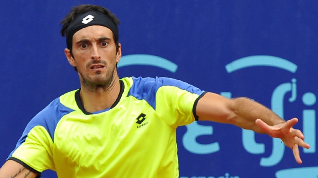 P. Riba - P. Starace - fot. Łukasz Szełemej [Radio Szczecin] Hiszpańsko-ukraiński finał Pekao Szczecin Open [ZDJĘCIA]