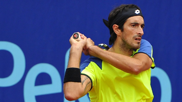 P. Riba - P. Starace - fot. Łukasz Szełemej [Radio Szczecin] Hiszpańsko-ukraiński finał Pekao Szczecin Open [ZDJĘCIA]