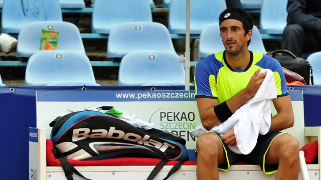 P. Riba - P. Starace - fot. Łukasz Szełemej [Radio Szczecin] Hiszpańsko-ukraiński finał Pekao Szczecin Open [ZDJĘCIA]