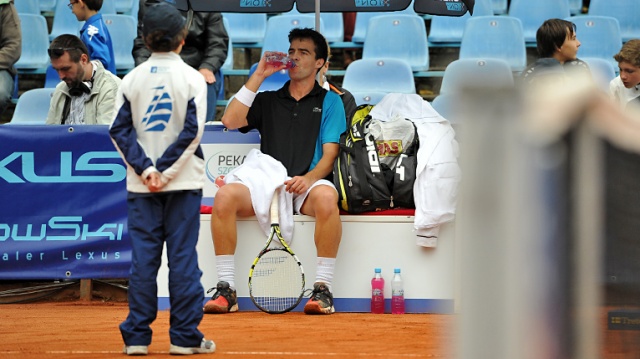 P. Riba - P. Starace - fot. Łukasz Szełemej [Radio Szczecin] Hiszpańsko-ukraiński finał Pekao Szczecin Open [ZDJĘCIA]