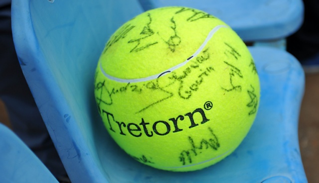 Oleksander Nedowiesow wygrał 21. tenisowy turniej Pekao Szczecin Open. Fot. Łukasz Szełemej [Radio Szczecin] Ukrainiec zwycięzcą Pekao Szczecin Open [ZDJĘCIA, NOWE]