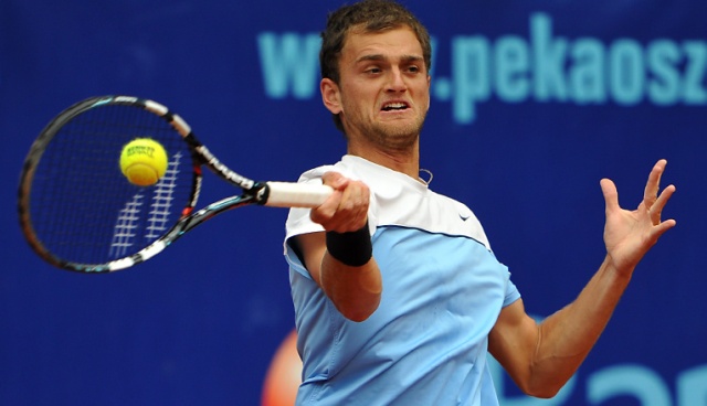 Oleksander Nedowiesow wygrał 21. tenisowy turniej Pekao Szczecin Open. Fot. Łukasz Szełemej [Radio Szczecin] Ukrainiec zwycięzcą Pekao Szczecin Open [ZDJĘCIA, NOWE]