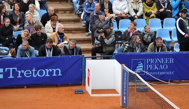 Oleksander Nedowiesow wygrał 21. tenisowy turniej Pekao Szczecin Open. Fot. Łukasz Szełemej [Radio Szczecin] Ukrainiec zwycięzcą Pekao Szczecin Open [ZDJĘCIA, NOWE]