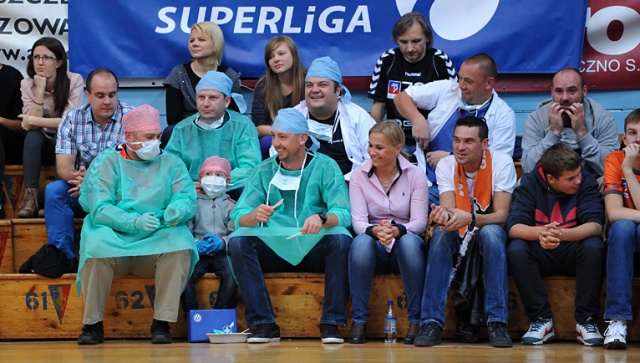 Piłkarze ręczni drużyny Gaz-System Pogoni Szczecin nadal niepokonani w Superlidze. Fot. Łukasz Szełemej [Radio Szczecin] Pogoń Gaz-System wciąż niepokonana [ZDJĘCIA]