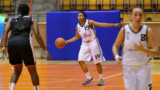 To pierwsza porażka Wilczyc w tym sezonie w Basket Lidze Kobiet. Fot. Łukasz Szełemej [Radio Szczecin/Archiwum] Beniaminek Basket Ligi Kobiet słabszy od lidera [ZDJĘCIA]