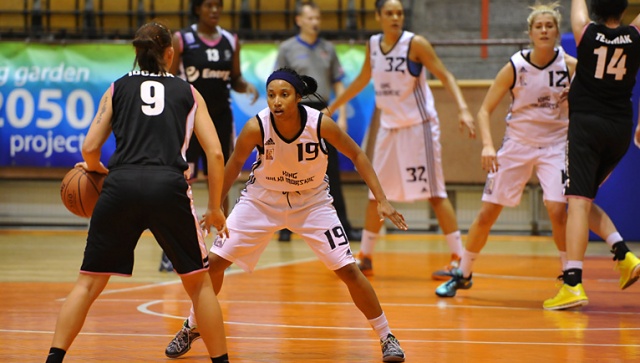 To pierwsza porażka Wilczyc w tym sezonie w Basket Lidze Kobiet. Fot. Łukasz Szełemej [Radio Szczecin/Archiwum] Beniaminek Basket Ligi Kobiet słabszy od lidera [ZDJĘCIA]