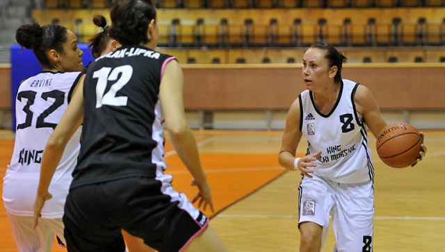 To pierwsza porażka Wilczyc w tym sezonie w Basket Lidze Kobiet. Fot. Łukasz Szełemej [Radio Szczecin/Archiwum] Beniaminek Basket Ligi Kobiet słabszy od lidera [ZDJĘCIA]