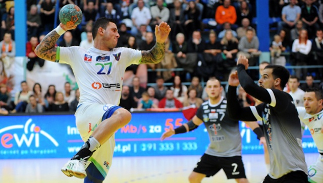 Piłkarze ręczni Gaz-Systemu Pogoni Szczecin obronili trzecie miejsce w rozgrywkach PGNiG Superligi. Fot. Łukasz Szełemej [Radio Szczecin] Zwycięstwo Gaz-Systemu Pogoni Szczecin [RELACJA, ZDJĘCIA]