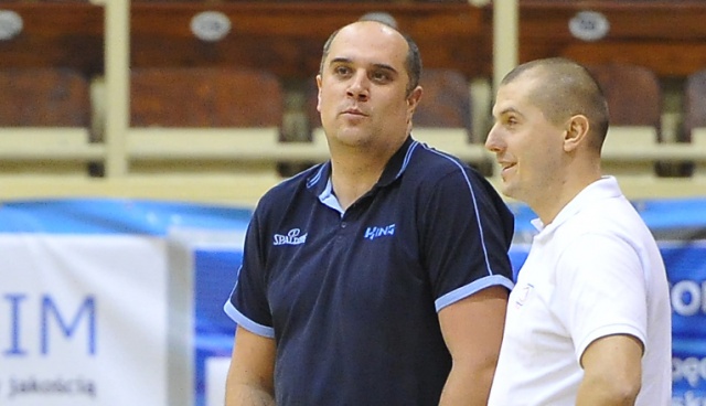 Koszykarze Spójni Stargard Szczeciński awansowali do finałowego turnieju Intermarche Basket Cup. Fot. Łukasz Szełemej [Radio Szczecin] Spójnia pokonała Wilki i awansowała do finału [ZDJĘCIA]