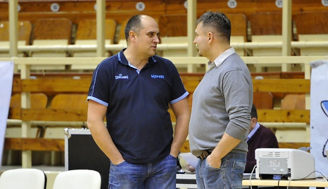 Koszykarze Spójni Stargard Szczeciński awansowali do finałowego turnieju Intermarche Basket Cup. Fot. Łukasz Szełemej [Radio Szczecin] Spójnia pokonała Wilki i awansowała do finału [ZDJĘCIA]
