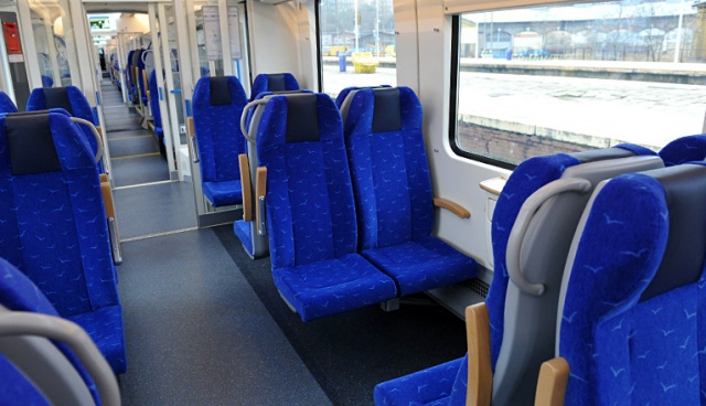 Fot. Łukasz Szełemej [Radio Szczecin] Zachodniopomorska kolej dostała nowy Impuls [ZDJĘCIA, WIDEO]