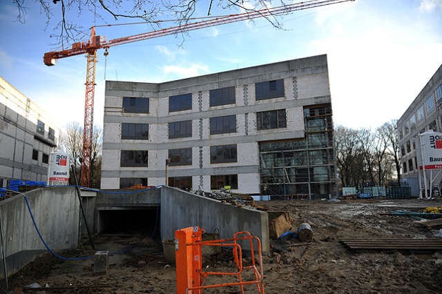 Technopark Pomerania. Fot. Łukasz Szełemej [Radio Szczecin] Budowa Technoparku: Druga firma ma problemy [ZDJĘCIA]