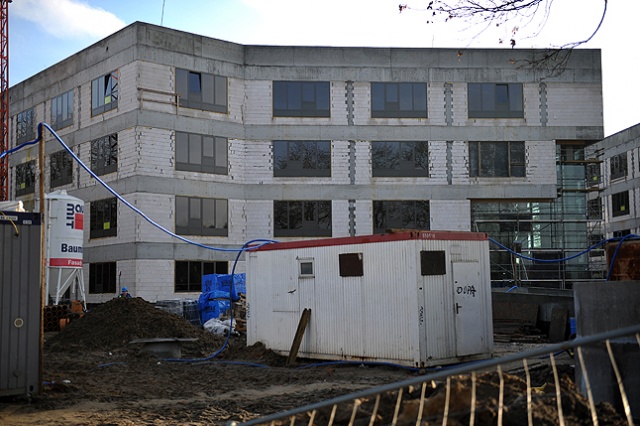 Technopark Pomerania. Fot. Łukasz Szełemej [Radio Szczecin] Budowa Technoparku: Druga firma ma problemy [ZDJĘCIA]