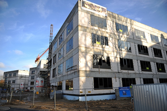 Technopark Pomerania. Fot. Łukasz Szełemej [Radio Szczecin] Budowa Technoparku: Druga firma ma problemy [ZDJĘCIA]