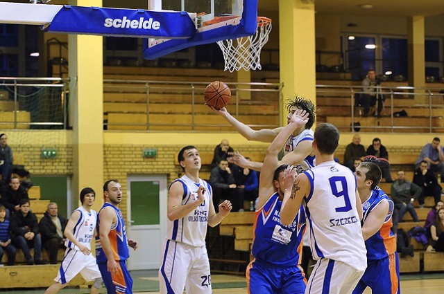 King Wilki Morskie - Noteć Inowrocław. Fot. Łukasz Szełemej [Radio Szczecin] Wilki: Jest zwycięstwo, jest 1. miejsce [ZDJĘCIA]