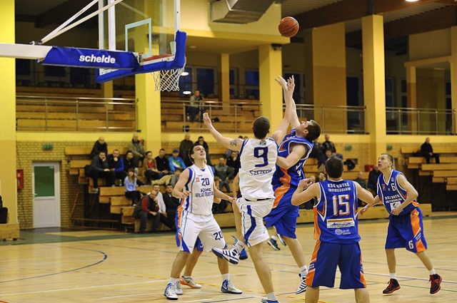 King Wilki Morskie - Noteć Inowrocław. Fot. Łukasz Szełemej [Radio Szczecin] Wilki: Jest zwycięstwo, jest 1. miejsce [ZDJĘCIA]