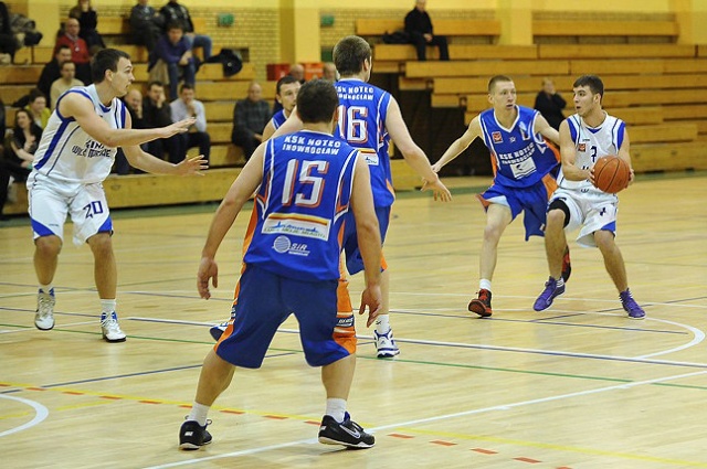 King Wilki Morskie - Noteć Inowrocław. Fot. Łukasz Szełemej [Radio Szczecin] Wilki: Jest zwycięstwo, jest 1. miejsce [ZDJĘCIA]