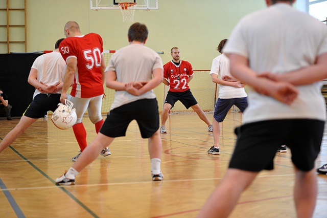 Trening z Cougars Szczecin - fot. Łukasz Szełemej [Radio Szczecin] Futbol amerykański ze szczecińskimi pumami [ZDJĘCIA]