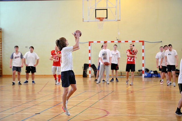 Trening z Cougars Szczecin - fot. Łukasz Szełemej [Radio Szczecin] Futbol amerykański ze szczecińskimi pumami [ZDJĘCIA]