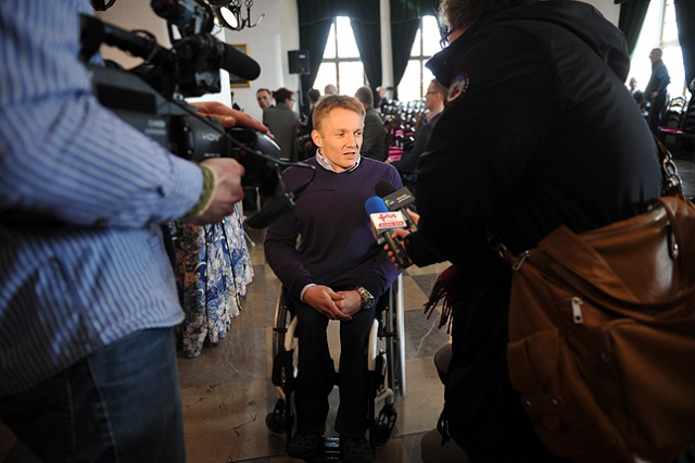 Nagrodzili najlepszych sportowców - fot. Łukasz Szełemej [Radio Szczecin] Marszałek nagrodził naszych sportowców [ZDJĘCIA]