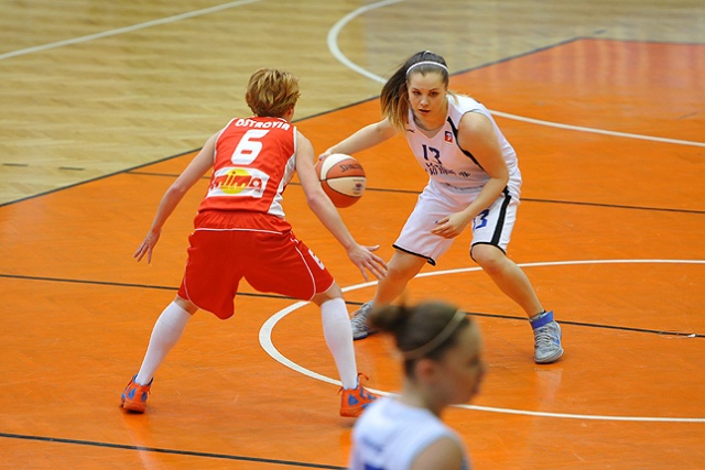 King Wilki Morskie - Ostrowia Ostrów. Fot. Łukasz Szełemej [Radio Szczecin] Zadecydowała słaba skuteczność [ZDJĘCIA]