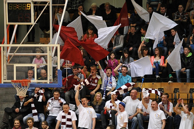 AZS Radex - Spójnia Stargard. Fot. Łukasz Szełemej [Radio Szczecin] Derby pod koszem: Szczecin lepszy od Stargardu [ZDJĘCIA]