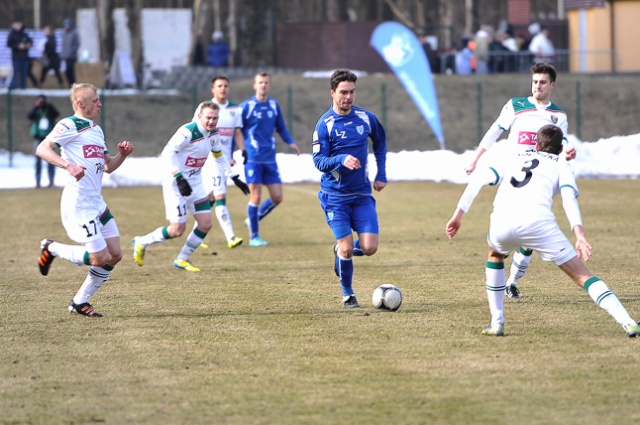 Flota Świnoujście - Śląsk Wrocław. Fot. Łukasz Szełemej [Radio Szczecin] Flota przegrała z mistrzem Polski [ZDJĘCIA]