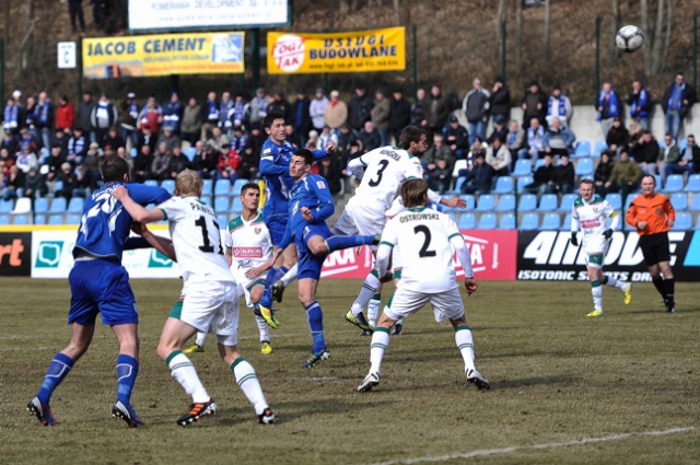 Flota Świnoujście - Śląsk Wrocław. Fot. Łukasz Szełemej [Radio Szczecin] Flota przegrała z mistrzem Polski [ZDJĘCIA]