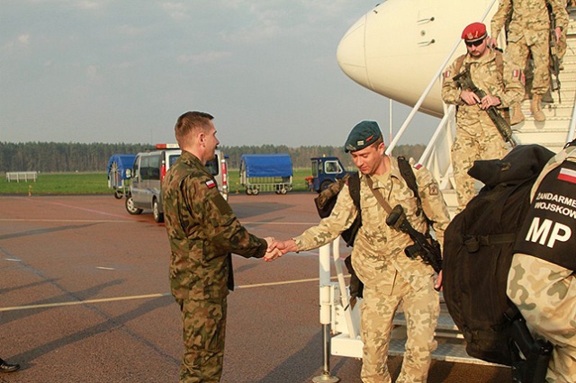 Fot. mat. 12 Brygady Zmechanizowanej Po siedmiu miesiącach wrócili do domu [DUŻO ZDJĘĆ]
