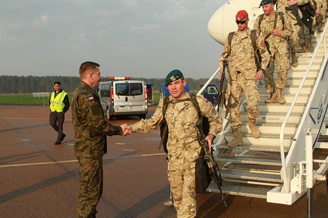 Fot. mat. 12 Brygady Zmechanizowanej Po siedmiu miesiącach wrócili do domu [DUŻO ZDJĘĆ]
