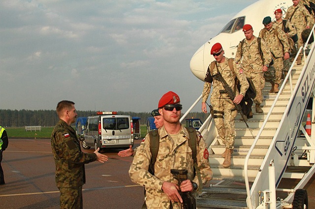 Fot. mat. 12 Brygady Zmechanizowanej Po siedmiu miesiącach wrócili do domu [DUŻO ZDJĘĆ]