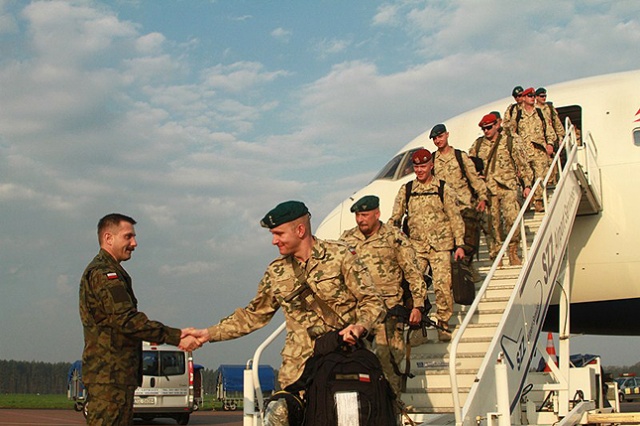 Fot. mat. 12 Brygady Zmechanizowanej Po siedmiu miesiącach wrócili do domu [DUŻO ZDJĘĆ]