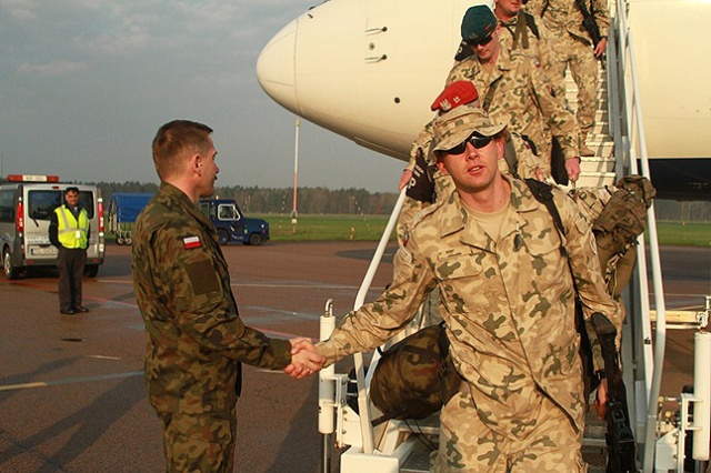 Fot. mat. 12 Brygady Zmechanizowanej Po siedmiu miesiącach wrócili do domu [DUŻO ZDJĘĆ]