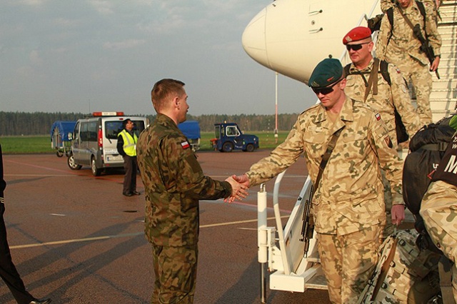 Fot. mat. 12 Brygady Zmechanizowanej Po siedmiu miesiącach wrócili do domu [DUŻO ZDJĘĆ]
